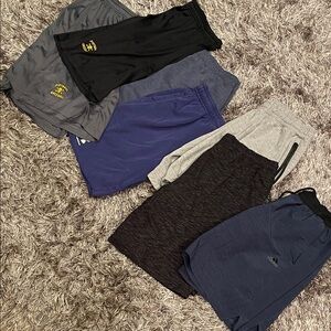 Assorted Athletic Shorts Pack - Multiple Colors large